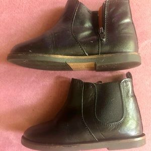 Zara Black Leather Boots